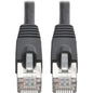 Tripp Lite N262-035-BK Cat.6a STP Patch Network Cable - 35 ft Category 6a Network Cable for Network Device, Workstation, Switch, Hub, Patch Panel, Router, Modem, VoIP Device, Surveillance Camera, Server, POS Device - First End: 1 x RJ-45 Male Network - S