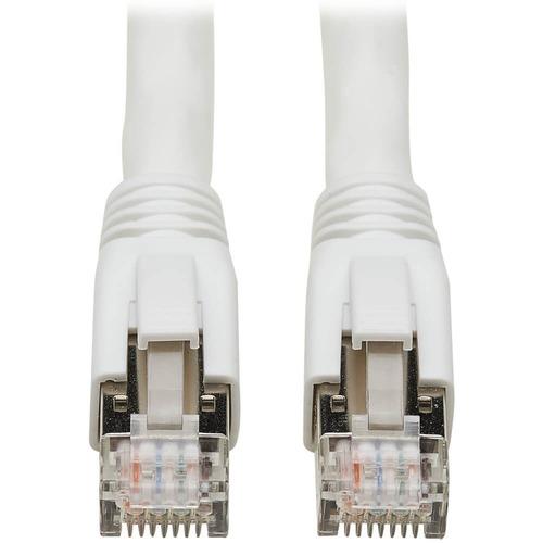 Tripp Lite Cat.8 Patch Network Cable - 3 ft Category 8 Network Cable for Network Device, Webcam, VoIP Device, Switch, Modem, Router, Network Adapter, Hub, Patch Panel, Surveillance Camera, Workstation, ... - First End: 1 x RJ-45 Male Network - Second End