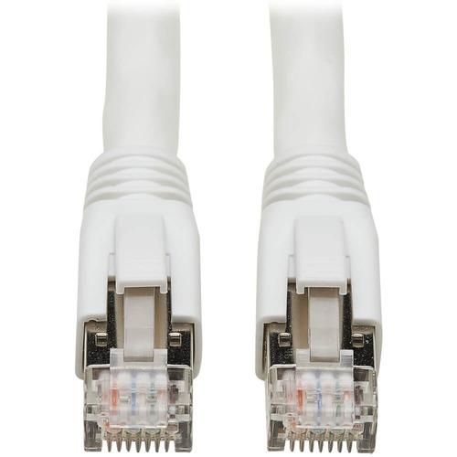 Tripp Lite Cat.8 Patch Network Cable - 15 ft Category 8 Network Cable for Network Device, Webcam, VoIP Device, Switch, Modem, Router, Network Adapter, Hub, Patch Panel, Surveillance Camera, Workstation, ... - First End: 1 x RJ-45 Male Network - Second En