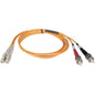 Tripp Lite Duplex Fiber Optic Patch Cable - LC Male - ST Male - 2m