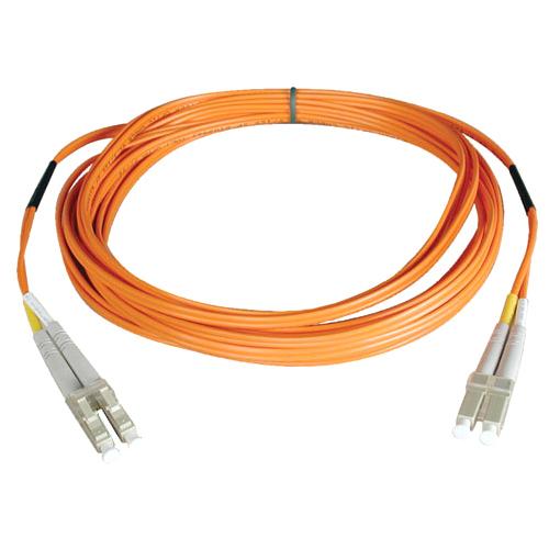 Tripp Lite Duplex Fiber Optic Patch Cable - LC - LC - 0.3m - Orange