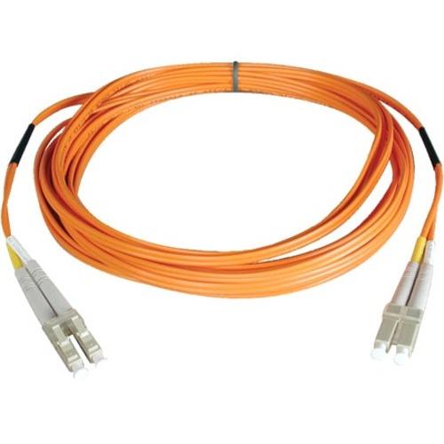 Tripp Lite Fiber Optic Duplex Patch Cable (Riser) - LC - LC - 1m - Orange