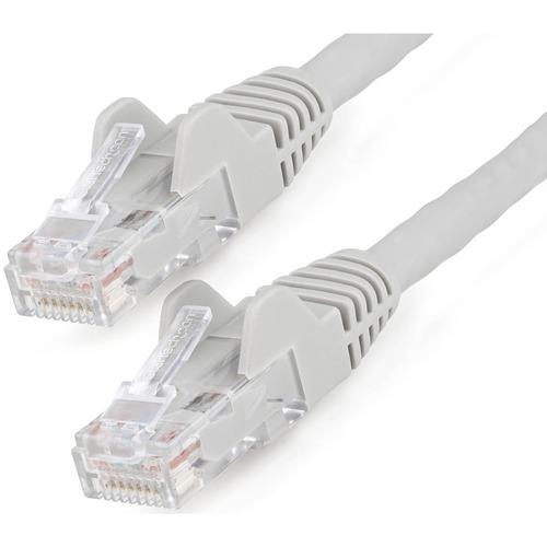 StarTech.com 20ft (6m) CAT6 Ethernet Cable, LSZH (Low Smoke Zero Halogen) 10 GbE Snagless 100W PoE UTP RJ45 Gray Network Patch Cord, ETL - 20ft/6.1m Gray LSZH CAT6 Ethernet Cable - 10GbE Multi Gigabit 1/2.5/5Gbps/10Gbps to 55m - 100W PoE++ - ANSI/TIA-568