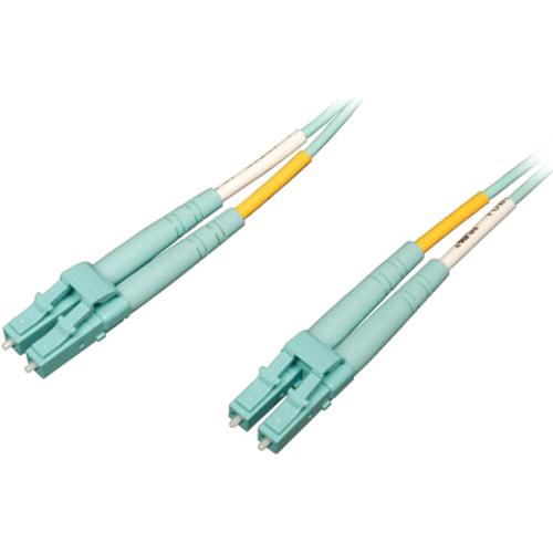 Tripp Lite N820-10M-OM4 Fiber Optic Duplex Patch Cable - 32.8 ft Fiber Optic Network Cable for Network Device - Patch Cable - Aqua