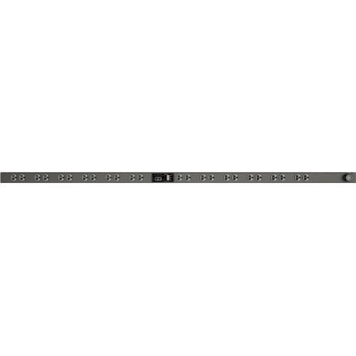 Vertiv Geist rPDU MN03E4B0-24D203-2ST5A0A10-S 24-Outlets PDU - Monitored - NEMA 5-20P - 24 x NEMA 5-20R - 120 V AC - Network (RJ-45) - Vertical - Rack-mountable - TAA Compliant