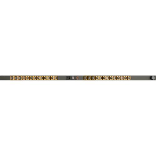 Vertiv Geist rPDU MN03E4B0-26PJ68-2TL6A0A10-S 26-Outlets PDU - Monitored - NEMA L6-20P - 20 x U-Lock IEC 60320 C13, 6 x U-Lock IEC 60320 C19 - 230 V AC - Network (RJ-45) - Vertical - Rack-mountable
