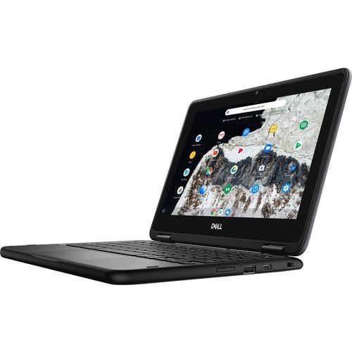 Dell Chromebook 11 3000 3100 11.6" Touchscreen 2 in 1 Chromebook - HD - 1366 x 768 - Intel Celeron N4020 Dual-core (2 Core) 1.10 GHz - 8 GB RAM - 32 GB Flash Memory - Black - Chrome OS - Intel HD Graphics - English Keyboard - 13 Hour Battery Run Time - I