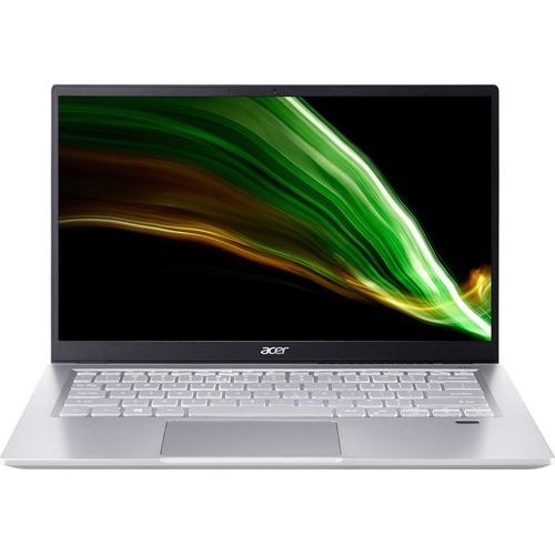 Acer Swift 3 SF314-511 SF314-511-593Q 14" Notebook - Full HD - 1920 x 1080 - Intel Core i5 (11th Gen) i5-1135G7 Quad-core (4 Core) 2.40 GHz - 8 GB RAM - 512 GB SSD - Pure Silver - Windows 10 Home - Intel Iris Xe Max Graphics - In-plane Switching (IPS) Te