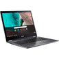 Acer Chromebook Spin 13 CP713-1WN CP713-1WN-53NF 13.5" Touchscreen 2 in 1 Chromebook - 2256 x 1504 - Intel Core i5 (8th Gen) i5-8250U Quad-core (4 Core) 1.60 GHz - 8 GB RAM - 128 GB Flash Memory - Gray - Chrome OS - Intel UHD Graphics 620 - In-plane Swit