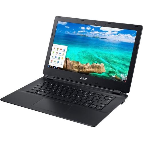 Acer C810 C810-T7DE 13.3" Chromebook - Full HD - 1920 x 1080 - ARM Cortex A15 Quad-core (4 Core) 2.20 GHz - 4 GB RAM - 16 GB Flash Memory - Black - NVIDIA Tegra K1 CD570M-A1 SoC - Chrome OS - NVIDIA - ComfyView (Matte) - IEEE 802.11b/g/n/ac Wireless LAN