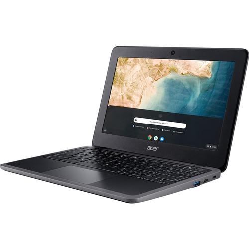 Acer Chromebook 311 C733 C733-C0RF 11.6" Chromebook - HD - 1366 x 768 - Intel Celeron N4000 Dual-core (2 Core) 1.10 GHz - 4 GB RAM - 32 GB Flash Memory - Shale Black - Chrome OS - Intel UHD Graphics 600 - In-plane Switching (IPS) Technology, ComfyView (M