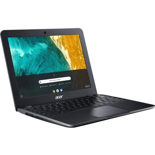 Acer Chromebook 512 C851T C851T-C6XB 12" Touchscreen Chromebook - 1366 x 912 - Intel Celeron N4020 Dual-core (2 Core) 1.10 GHz - 4 GB RAM - 32 GB Flash Memory - Shale Black - Chrome OS - Intel UHD Graphics 600 - In-plane Switching (IPS) Technology, Comfy