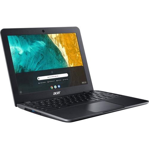 Acer Chromebook 512 C851T C851T-C6B2 12" Touchscreen Chromebook - 1366 x 912 - Intel Celeron N4020 Dual-core (2 Core) 1.10 GHz - 4 GB RAM - 32 GB Flash Memory - Shale Black - Chrome OS - Intel UHD Graphics 600 - In-plane Switching (IPS) Technology, Comfy