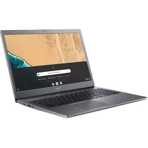 Acer Chromebook 715 CB715-1W CB715-1W-P4Y6 15.6" Chromebook - Full HD - 1920 x 1080 - Intel Pentium 4417U Dual-core (2 Core) 2.30 GHz - 8 GB RAM - 32 GB Flash Memory - Chrome OS - Intel HD Graphics 610 - In-plane Switching (IPS) Technology, ComfyView (Ma