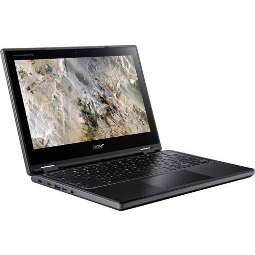 Acer Chromebook Spin 311 R721T R721T-28RM 11.6" Touchscreen 2 in 1 Chromebook - HD - 1366 x 768 - AMD A-Series (7th Gen) A4-9120C Dual-core (2 Core) 1.60 GHz - 4 GB RAM - 32 GB Flash Memory - Shale Black - Chrome OS - AMD Radeon R4 Graphics - In-plane Sw