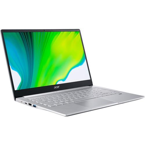 Acer Swift 3 SF314-42 SF314-42-R5SC 14" Notebook - Full HD - 1920 x 1080 - AMD Ryzen 5 4500U Hexa-core (6 Core) 2.30 GHz - 8 GB RAM - 512 GB SSD - Pure Silver - Windows 10 Home - AMD Radeon - In-plane Switching (IPS) Technology, ComfyView (Matte) - Engli