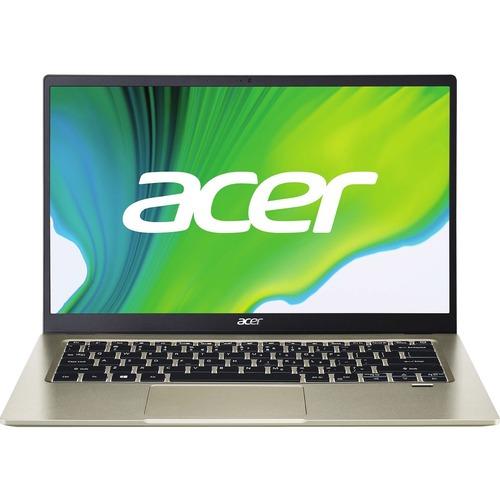 Acer Swift 1 SF114-33 SF114-33-C5PY 14" Notebook - Full HD - 1920 x 1080 - Intel Celeron N4120 Quad-core (4 Core) 1.10 GHz - 4 GB RAM - 128 GB SSD - Pure Silver - Windows 10 Home in S mode - Intel UHD Graphics 600 - In-plane Switching (IPS) Technology, C