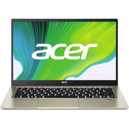 Acer Swift 1 SF114-33 SF114-33-C765 14" Notebook - Full HD - 1920 x 1080 - Intel Celeron N4120 Quad-core (4 Core) 1.10 GHz - 4 GB RAM - 64 GB Flash Memory - Pure Silver - Windows 10 Home in S mode - Intel UHD Graphics 600 - In-plane Switching (IPS) Techn