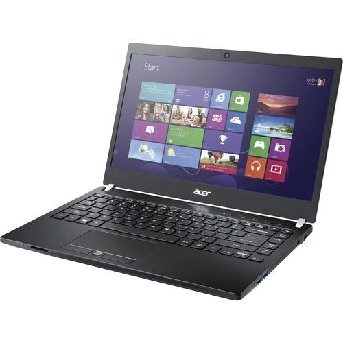 Acer TravelMate P645-SG TMP645-SG-79QV 14" Notebook - Full HD - 1920 x 1080 - Intel Core i7 i7-5500U Dual-core (2 Core) 2.40 GHz - 8 GB RAM - 256 GB SSD - Windows 7 Professional - NVIDIA GeForce 840M with 2 GB - In-plane Switching (IPS) Technology - IEEE