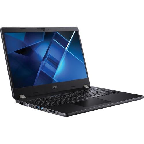 Acer TravelMate P2 P214-53 TMP214-53-50VZ 14" Notebook - Full HD - 1920 x 1080 - Intel Core i5 (11th Gen) i5-1135G7 Quad-core (4 Core) 2.40 GHz - 8 GB RAM - 256 GB SSD - Windows 10 Pro - Intel Iris Xe Graphics - In-plane Switching (IPS) Technology, Comfy
