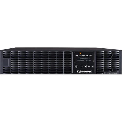 Cyber Power CyberPower UPS Systems OL1000RTXL2U Smart App Online - Capacity: 1000 VA / 900 W - 2U Rack/Tower - 4 Hour Recharge - 7.40 Minute Stand-by - 120 V AC Input - 100 V AC, 110 V AC, 115 V AC, 120 V AC, 115 V AC Output - 8 x NEMA 5-15R