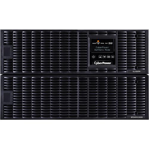 Cyber Power CyberPower Smart App Online OL10KRTF 10KVA Tower/Rack Mountable UPS - Rack/Tower - 3.60 Minute Stand-by - 230 V AC Input - 200 V AC, 208 V AC, 220 V AC, 230 V AC, 240 V AC, 120 V AC Output - 6 x NEMA 5-20R, 3 x NEMA L6-30R, 1 x Terminal Block