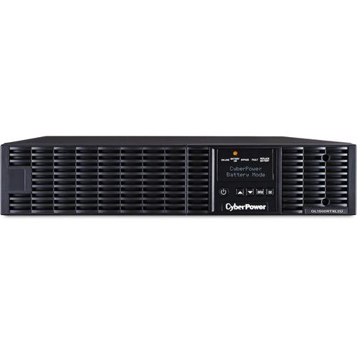 Cyber Power CyberPower UPS Systems OL1500RTXL2U Smart App Online - Capacity: 1500 VA / 1350 W - 2U Rack/Tower - 4 Hour Recharge - 3.40 Minute Stand-by - 120 V AC Input - 100 V AC, 110 V AC, 115 V AC, 120 V AC, 125 V AC Output - 8 x NEMA 5-15R