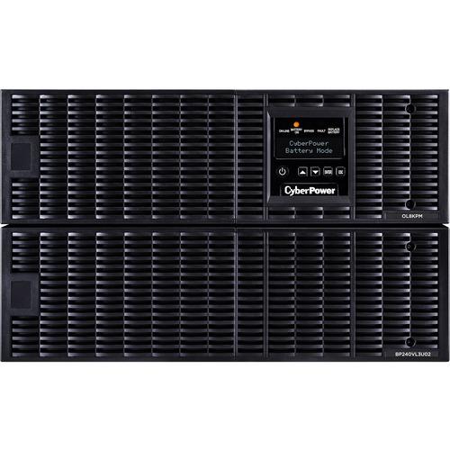 Cyber Power CyberPower Smart App Online OL8KRT 8KVA Tower/Rack Mountable UPS - 6U Rack/Tower - 4.70 Minute Stand-by - 230 V AC Input - 200 V AC, 208 V AC, 220 V AC, 230 V AC, 240 V AC Output - 3 x NEMA L6-30R, 1 x Terminal Block