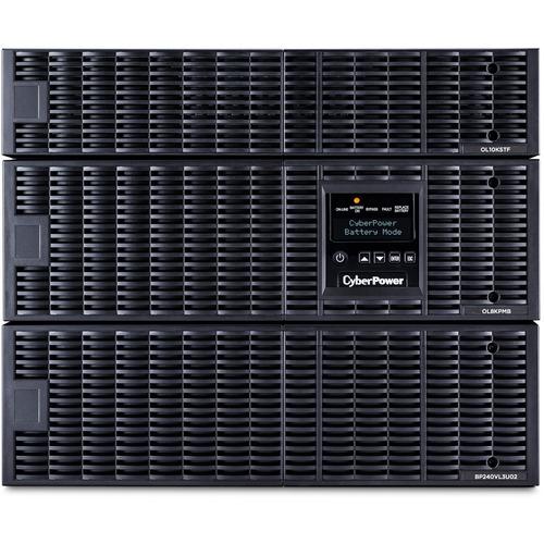 Cyber Power CyberPower OL8KRTMBTF Smart App Online UPS Systems - 200 - 240 VAC, Hardwire, 8U, Rack / Tower, Sine Wave, 13 Outlets, LCD, PowerPanelÂ® Business, $300000 CEG, 3YR Warranty