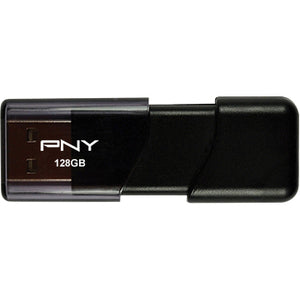 PNY 128GB USB 3.0 (3.1 Gen 1) Type A Flash Drive - 128 GB - USB 3.0 (3.1 Gen 1) - 190 MB/s Read Speed - 130 MB/s Write Speed - Silver - 1 Year Warranty - PuriLite