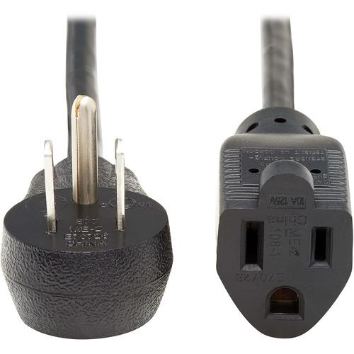 Tripp Lite P022-025-15D Power Extension Cord - For Computer, Workstation, Monitor, Server, Rack Server, Printer, PDU, UPS - 120 V AC / 10 A - Black - 25 ft Cord Length - North America
