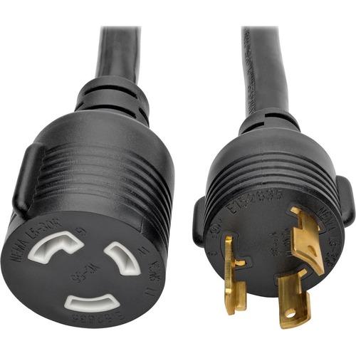 Tripp Lite P046-006-LL-30A Power Extension Cord - 125 V AC / 30 A - Black - 6 ft Cord Length