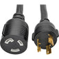 Tripp Lite P046-006-LL-30A Power Extension Cord - 125 V AC / 30 A - Black - 6 ft Cord Length