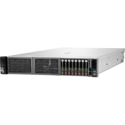 HPE ProLiant DL360 G10 1U Rack Server - 1 x Intel Xeon Silver 4208 2.10 GHz - 16 GB RAM - Serial ATA/600 Controller - 2 Processor Support - Up to 16 MB Graphic Card - Gigabit Ethernet - 4 x LFF Bay(s) - Hot Swappable Bays - 1 x 500 W - Intel Optane Memor