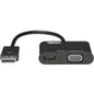 Tripp Lite DisplayPort to HDMI VGA Adapter Converter 4K x 2K DP to HDMI VGA DPort 1.2 - 6" DisplayPort/HDMI/VGA A/V Cable for Notebook, Projector, Monitor, Tablet, TV - First End: 1 x DisplayPort Male Digital Audio/Video - Second End: 1 x HDMI Female Dig