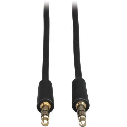Tripp Lite 10ft Mini Stereo Audio Dubbing Cord 3.5mm Connectors M/M 10' - 3.05m