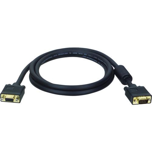 Tripp Lite 6ft VGA Coax Monitor Extension Cable with RGB High Resolution HD15 M/F 6ft - HD-15 Male - HD-15 Female - 1.83m