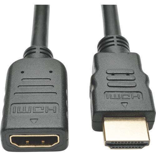 Tripp Lite 6ft High Speed HDMI Extension Cable with Ethernet Digital Video / Audio 4K x 2K M/F 6' - 6 ft HDMI A/V Cable for Audio/Video Device, Projector, Monitor, iPad, HDTV, Blu-ray Player, A/V Receiver, Chromebook - First End: 1 x HDMI Male Digital Au