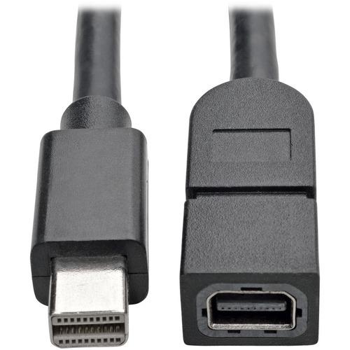 Tripp Lite P585-006 Mini DisplayPort Extension Cable (M/F), 6 ft - 6 ft Mini DisplayPort A/V Cable for Notebook, Tablet, Audio/Video Device, MacBook - First End: 1 x Mini DisplayPort Male Digital Audio/Video - Second End: 1 x Mini DisplayPort Female Digi