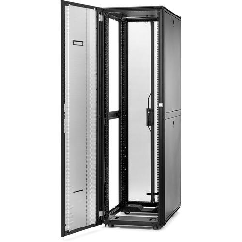 HPE G2 Rack Cabinet - For Server, PDU - 42U Rack Height - Black - 1361 kg Static/Stationary Weight Capacity