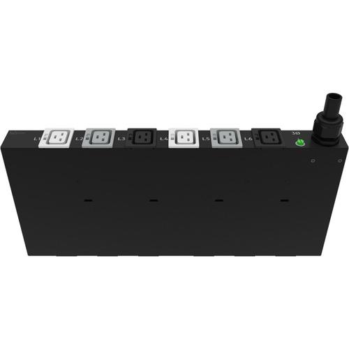 HPE Standard G2 Basic 6-Outlet PDU - Basic - CS8365C - 6 x IEC 60320 C19 - 230 V AC - 14.40 kW - 1U - Horizontal - Rack-mountable