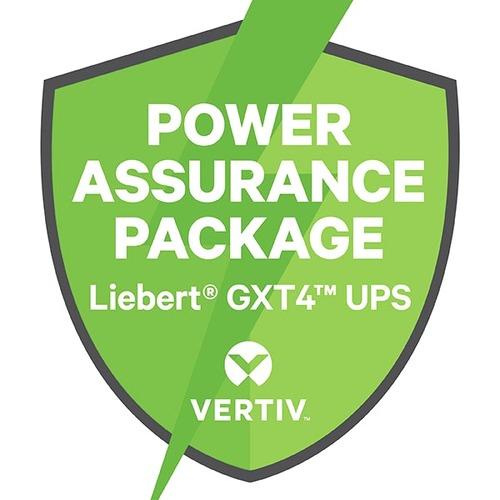 Vertiv Liebert GXT5 8-10kVA UPS Power Assurance Package (PAP) with Startup | 5-Year Coverage | Onsite support 24/7 (PAPGXT-8-10K) - Preventive Maintenance Services Package | Factory-trained technicians | Installation and Start-up| Emergency support | 100