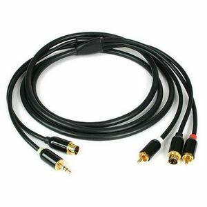 StarTech.com 10 ft S-Video with 3.5 mm to RCA Stereo Audio Video Cable - 10ft