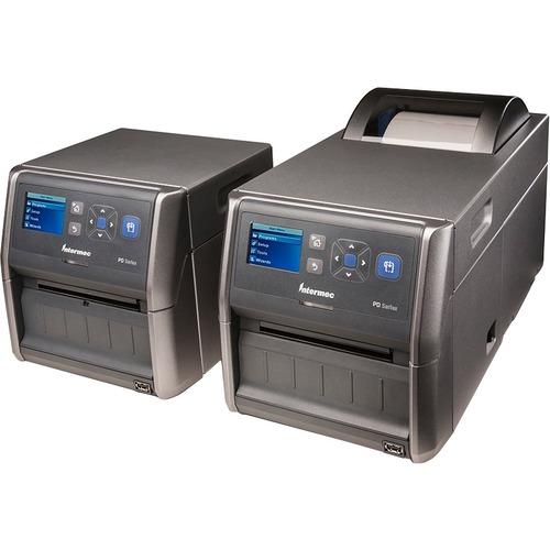 Intermec PD43c Desktop Direct Thermal Printer - Monochrome - Label Print - USB - 4.09" Print Width - 203 mm/s Mono - 203 dpi - 4.65" (118 mm) Label Width - 68" (1727.20 mm) Label Length