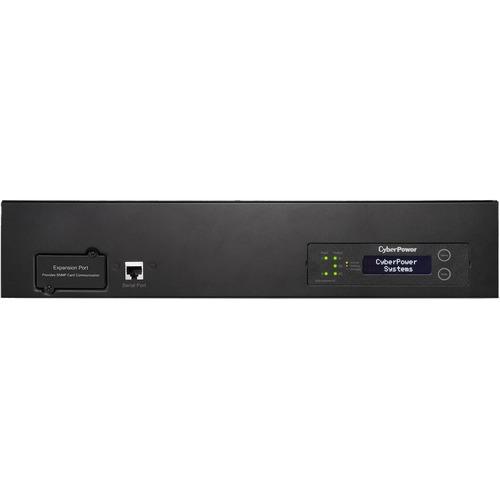 Cyber Power CyberPower PDU30MHVT19AT 19-Outlets PDU - Metered - NEMA L6-30P - 16 x IEC 60320 C13, 2 x IEC 60320 C19, 1 x NEMA L6-30R - 230 V AC - Network (RJ-45) - 2U - Horizontal - Rack-mountable