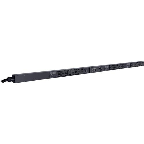 Cyber Power CyberPower PDU33105 3 Phase 120 - 208 VAC 30A Monitored PDU - Monitored - NEMA L21-30P - 44 x NEMA 5-15R - 230 V AC - Network (RJ-45) - 0U - Rack-mountable