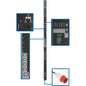 Tripp Lite PDU3XVSR6G20 30-Outlets PDU - IEC 60309 16/20A RED (3P+N+E) - 24 x IEC 60320 C13, 6 x IEC 60320 C19 - 11.50 kW - Network (RJ-45) - 0U - Vertical