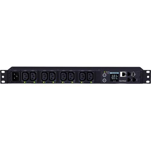 Cyber Power CyberPower PDU81006 8-Outlet PDU - NEMA L6-20P - 8 x IEC 60320 C13 - 230 V AC - Network (RJ-45) - 1U - Rack-mountable