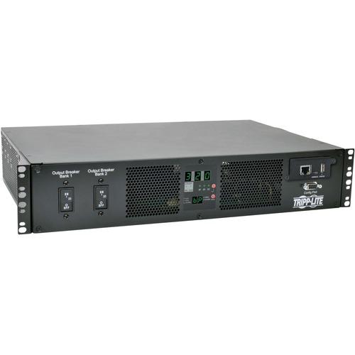 Tripp Lite PDUMH32HVATNET 7.4kW Single-Phase 230V ATS/Switched PDU - Switched - IEC 60309 32A Blue (2P+E) - 16 x IEC 60320 C13, 2 x IEC 60320 C19 - 230 V AC - 7.40 kW - 1U/2U - Horizontal - Rack-mountable