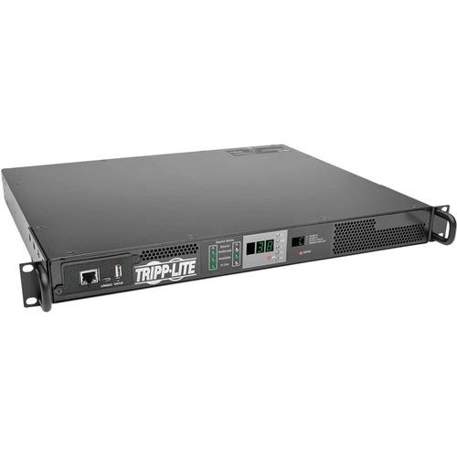 Tripp Lite PDUMNH20HVAT 1-Outlet PDU - NEMA L6-20P - 1 x NEMA L6-20R - 230 V AC - 3.80 kW - 1U - Horizontal - Rack-mountable